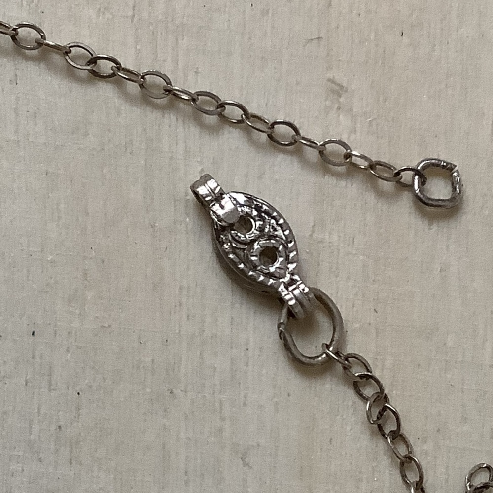 Virgo zodiac pendant-charm 16” chain (astrology) New Vintage sterling silver - Picture 7 of 13